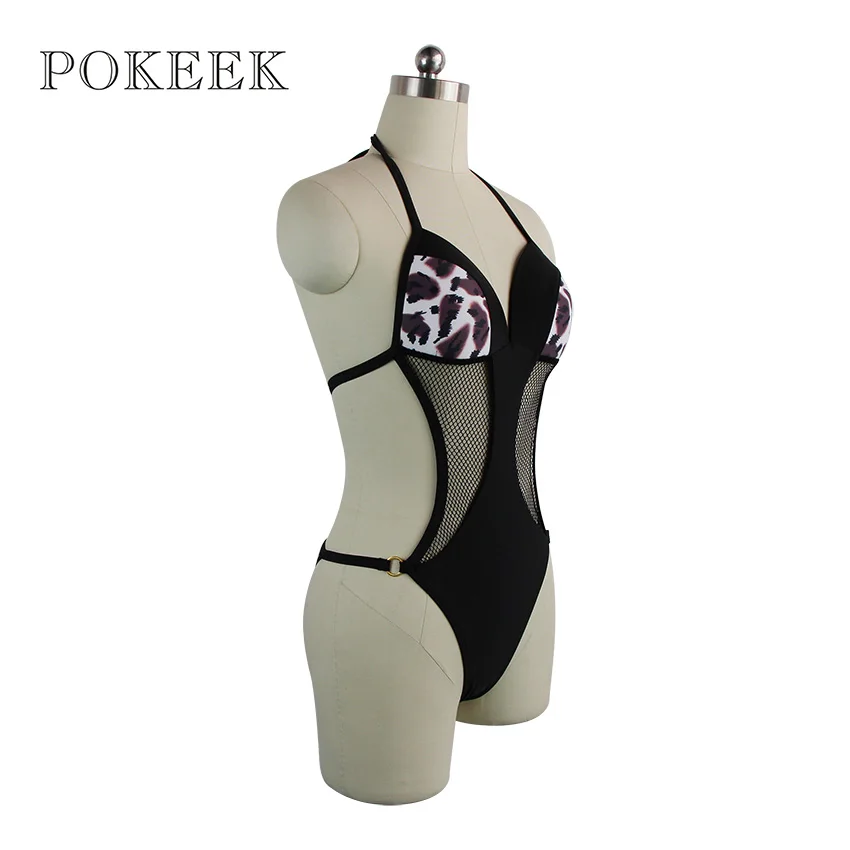 POKEEK 2017 New Swimwear One Piece Swimsiut Women Lace | Спорт и развлечения