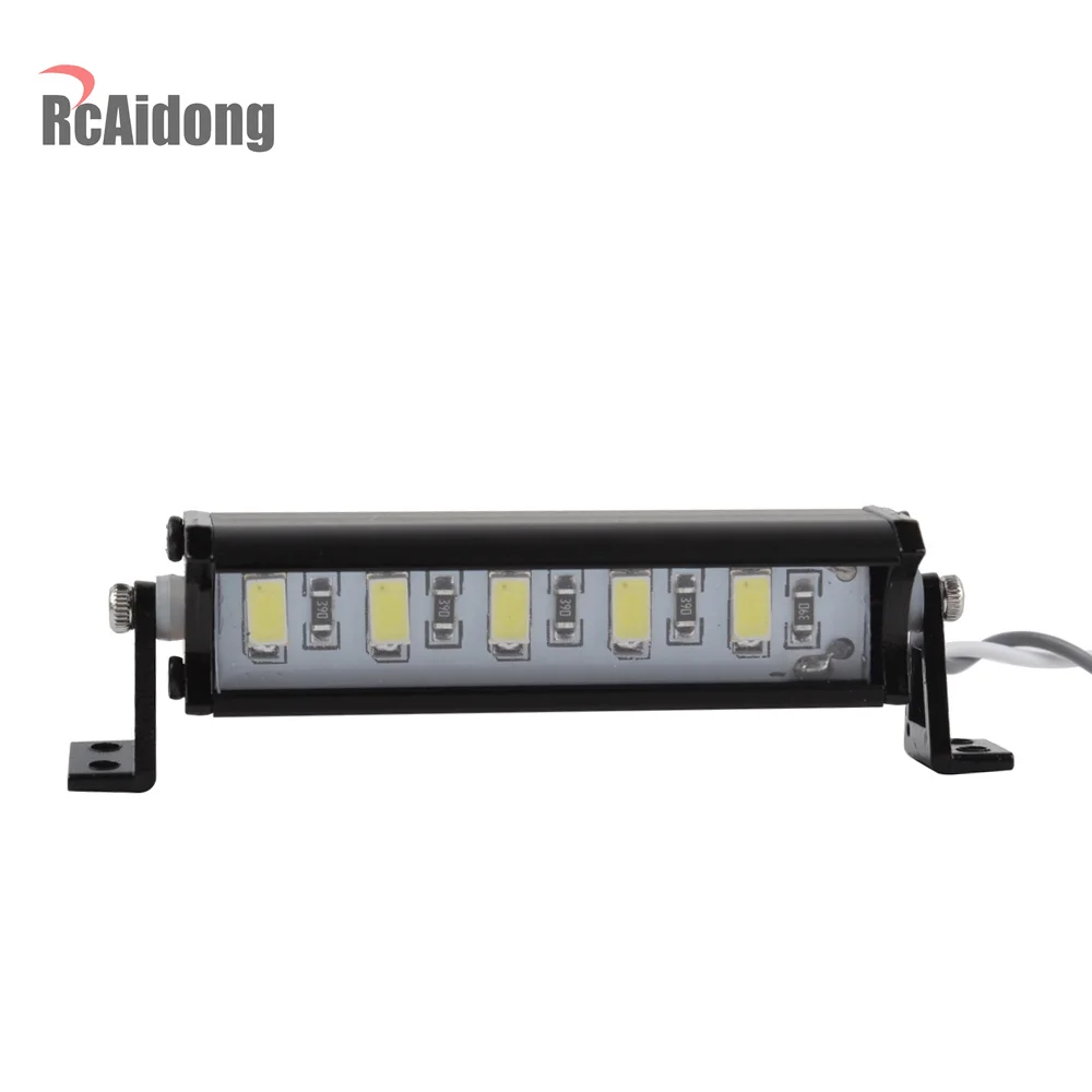 1/10 RC супер яркий металлический 5 LED свет бар комплект для Гусеничный Масштаб