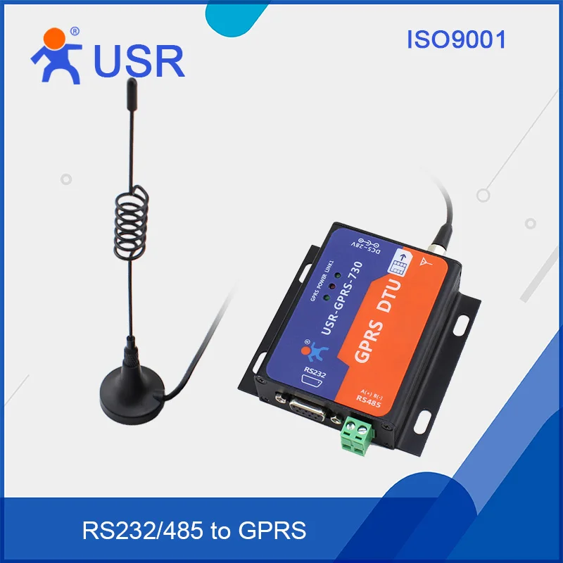 USR GPRS232 730 бесплатная доставка конвертер Последовательный RS232 RS485 к GSM GPRS DTU