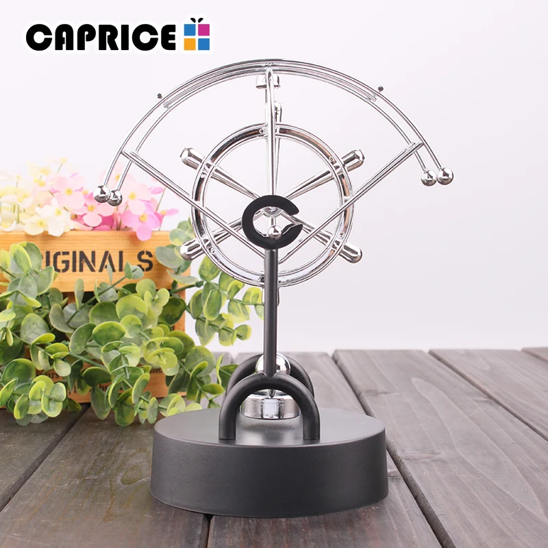 Ньютон колыбель Баланс маятник пластиковая подставка Newtons физика устройство