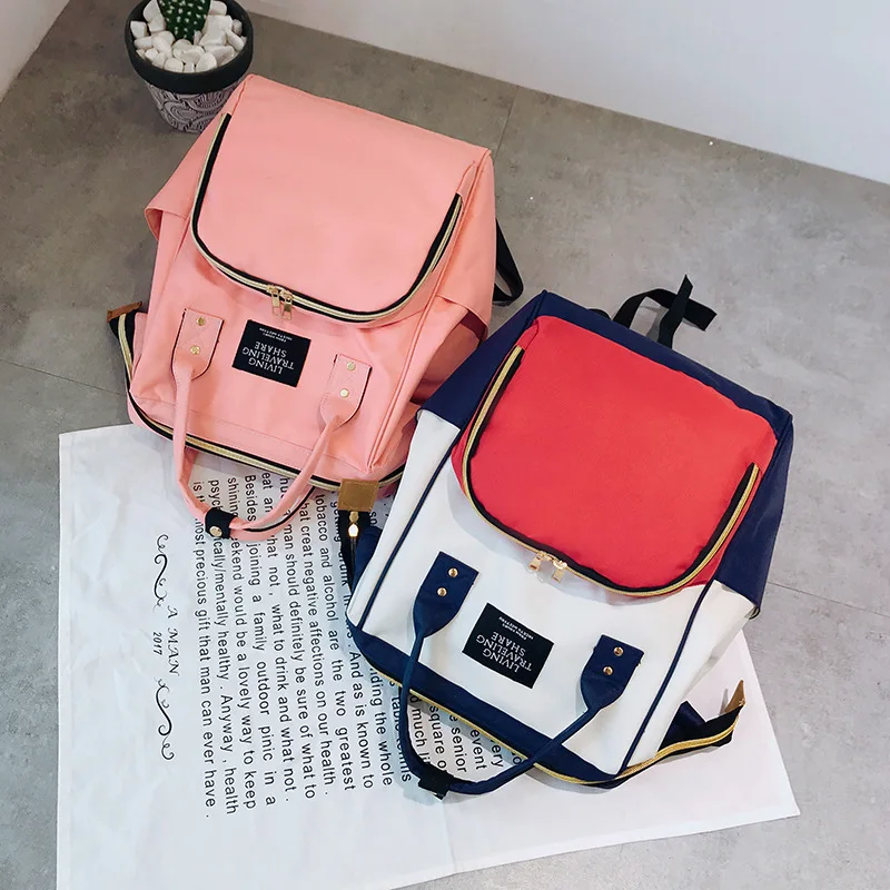 Модная сумка для мам и Большая вместительная подгузников дорожный рюкзак ухода