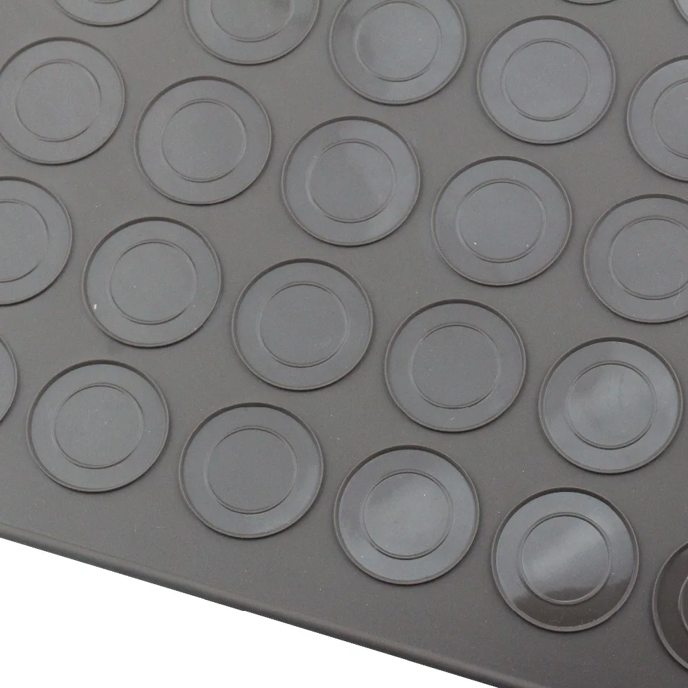 Силиконовый коврик для макарон 48 емкостей форма выпечки миндальных маффинов
