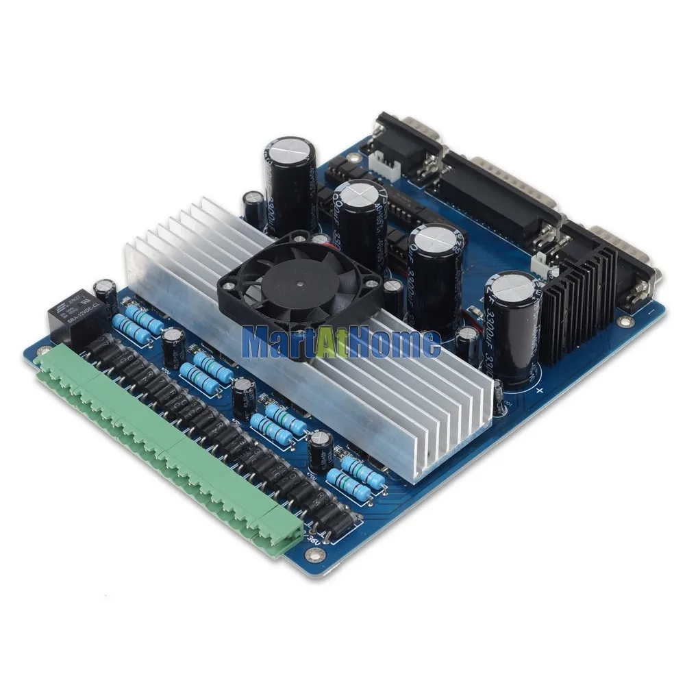 CNC 4 оси TB6560 шаговый двигатель драйвер платы 12 36V 1 5 3A Регулируемый Mach3 # SM395 @ SD|board