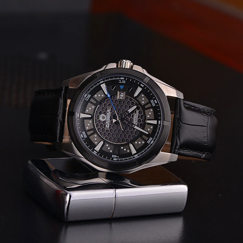 CASIMA Модные мужские солнечные часы Лидирующий бренд Роскошные наручные