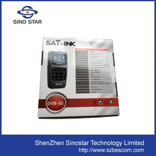 Satlink HD DVB S спутниковый искатель WS 6933 & S2 sat спутник Локализатор ТВ Finder 6933|satellite finder|sat