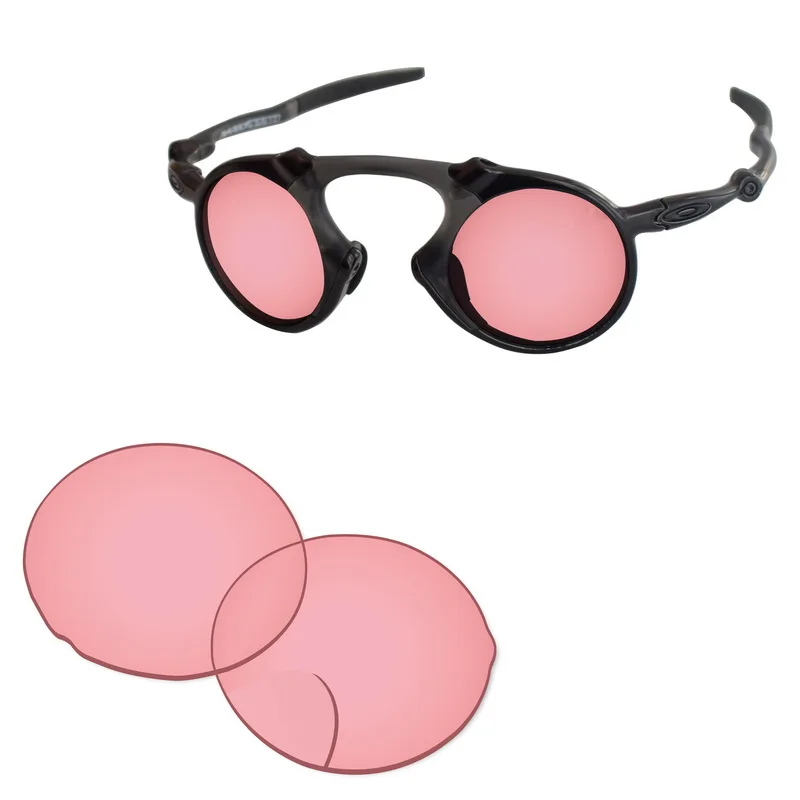 Crystal Pink PapaViva Сменные линзы для аутентичных поляризованных солнцезащитных очков Madman-несколько вариантов - Цвет линз: Crystal Pink