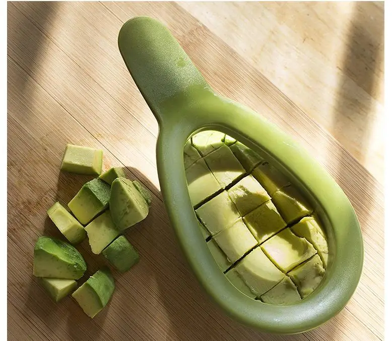 ORGANBOO 1PC Avocado Slicer Cuber Tool Melon Cutter Dice &amp Cube Avocados Kitchen Gadgets Vegetable | Дом и сад