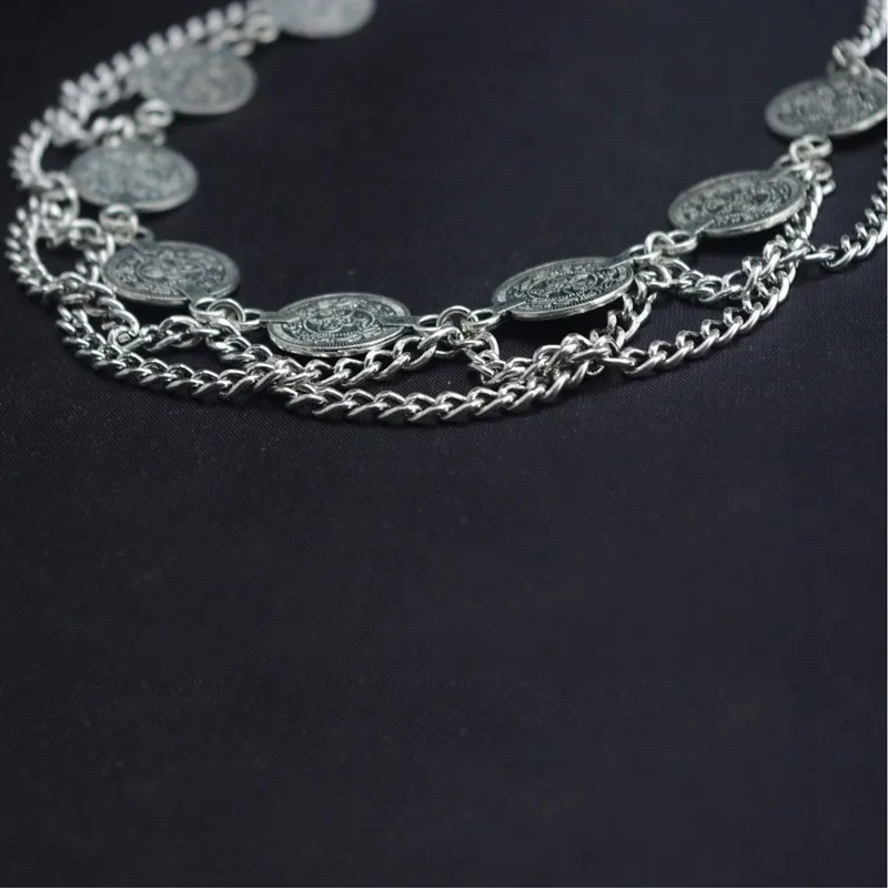 

Punk Foot Jewelry Anklets for Women Coin Tassel Boots High Heel Chains Feminina Pulseira Row Heels Chain Anklet 1pc