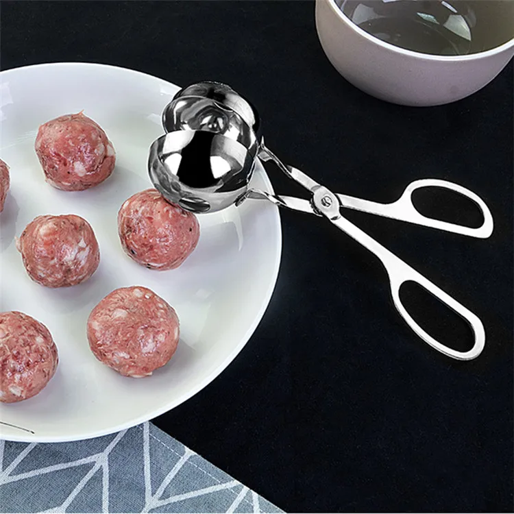 1 шт. форма из нержавеющей стали для фрикаделек Мясорубка DIY инструмент для приготовления мяса для говядины, курицы мясо рыбы мячик кухонный гаджет