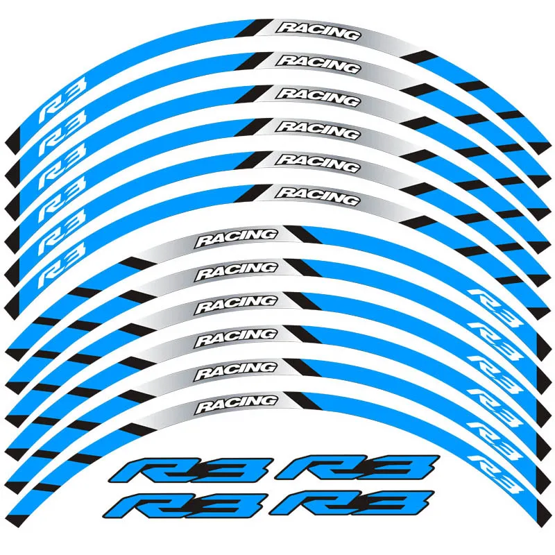 Рисунок 5 - Наклейка на передние и задние колеса мотоцикла