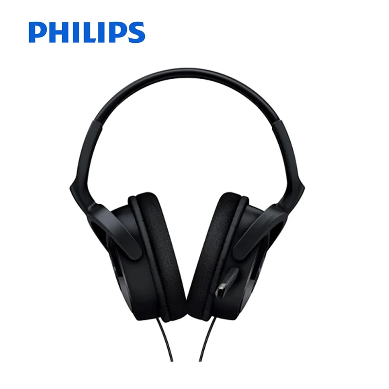 Philips Профессиональный shm6500 наушники с Провода Управление микрофон 3.5 мм разъем