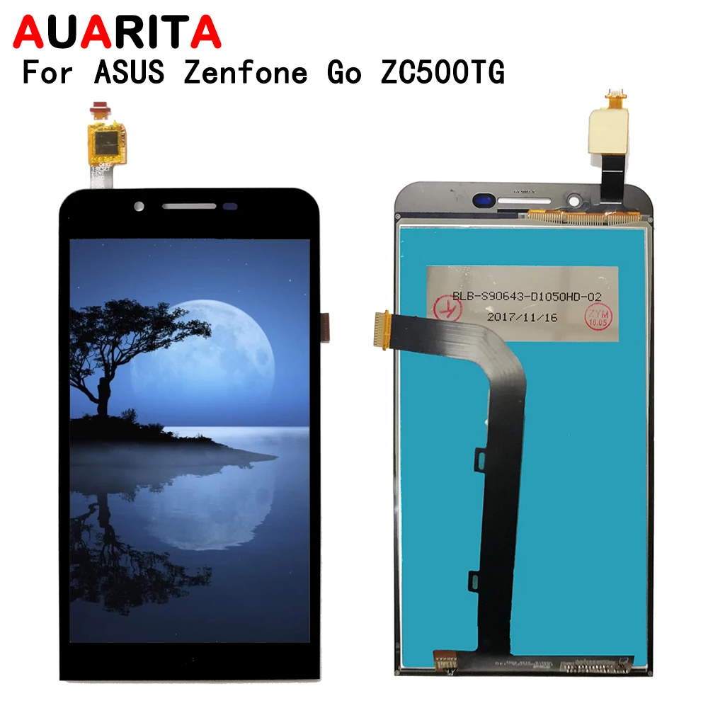 ЖК дисплей без битых пикселей 5 0 дюйма для Asus Zenfone Go ZC500TG Z00VD сенсорная панель
