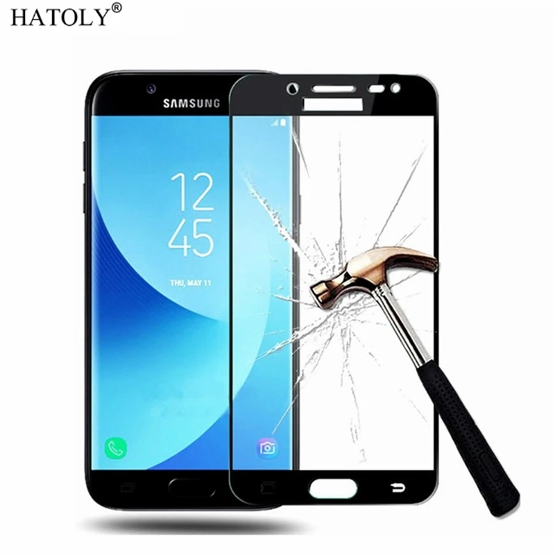 Закаленное стекло для samsung Galaxy J2 2016 1 шт. защитная пленка экрана J210F полное