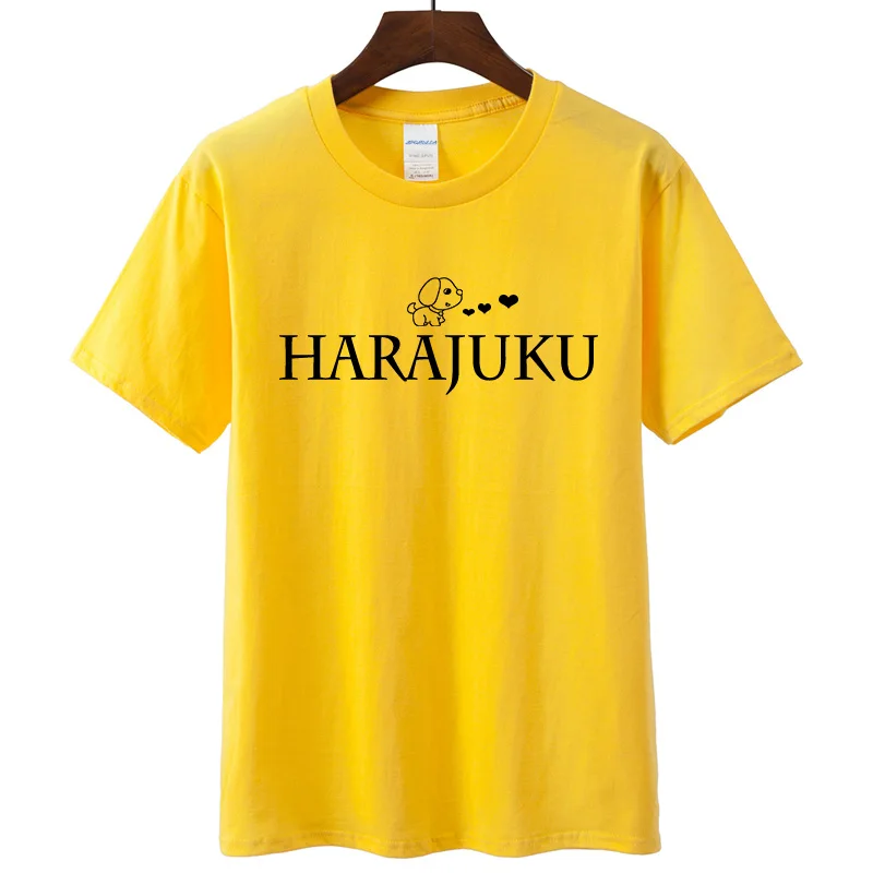 Harajuku Милая стильная длинная футболка с рисунком собаки женская одежда весна 2019