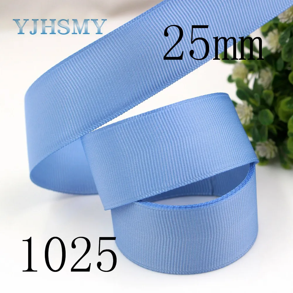 YJHSMY J-18825-L16mm 16/20 мм 10 ярдов однотонные ленты термопечать grosgrain Свадебные