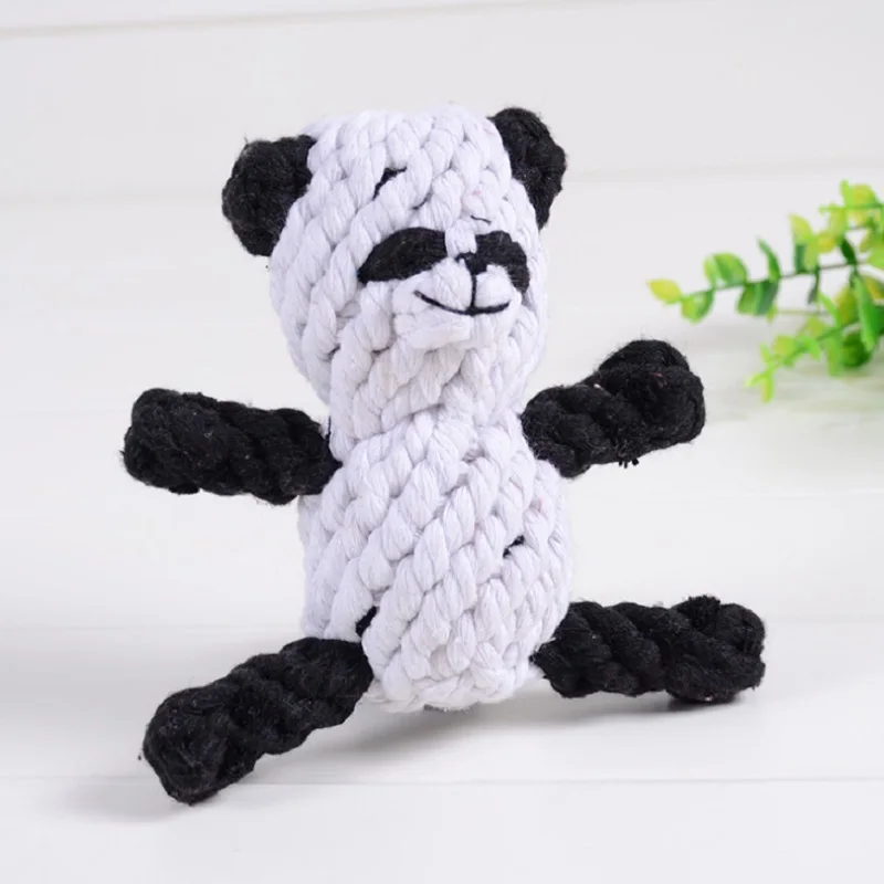 Куклы из хлопковой веревки игрушка для кошек домашних питомцев котят ловим