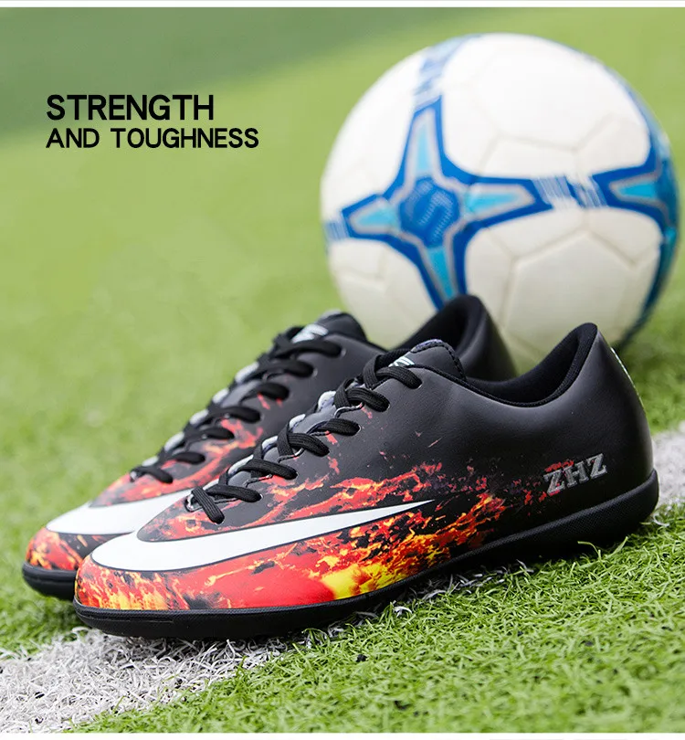 ZHENZU бутсы футбольные для мальчика профессионального futbol Superfly Футбол сапоги дети мальчики Девочка футбольные бутсы кроссовки voetbal chaussure де ног