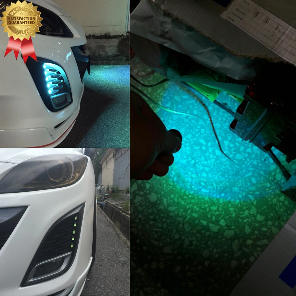 LEADTOPS 6 шт. авто светодиодный DRL дневные ходовые огни Eagle Eye Автомобильный свет Source100