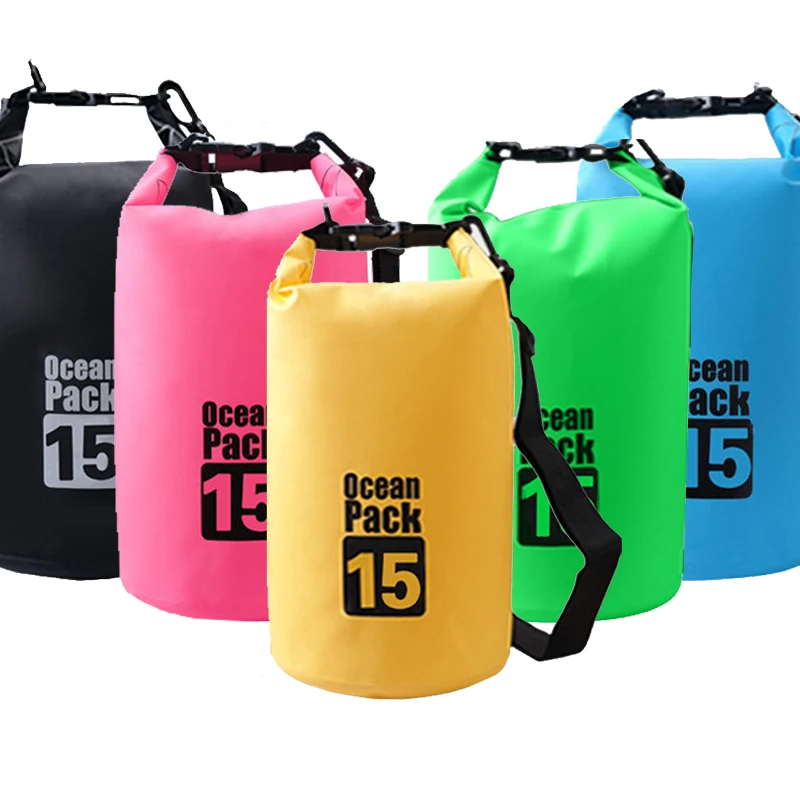 15L треккинг сухой мешок уличные водонепроницаемые для кемпинга непроницаемый
