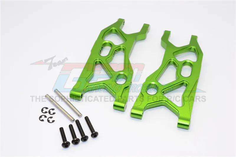 AXIAL YETI ROCKER 90026 ALUMINIUM FRONT LOWER ARM - 1PAIR SET YR055-B | Parts &amp Accs