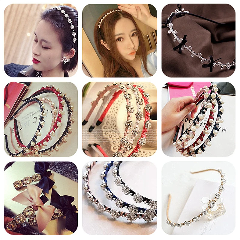 Горный хрусталь отделка стекла цепи горный коготь страз жемчуг для одежды|rhinestone