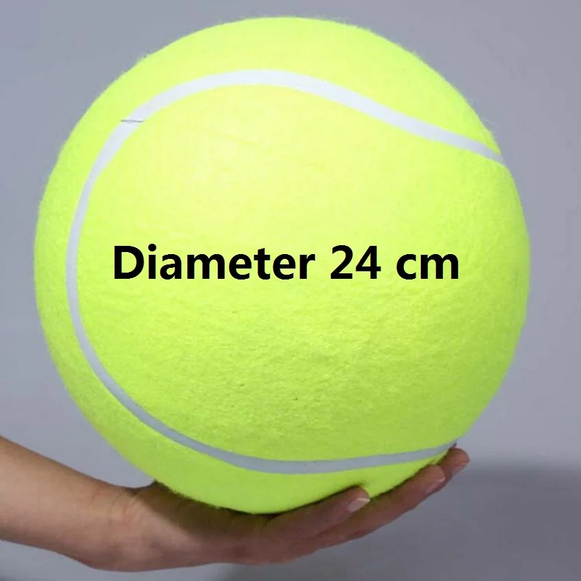 Большой размер большая игрушка для собаки мяч большого тенниса диаметр 24 см