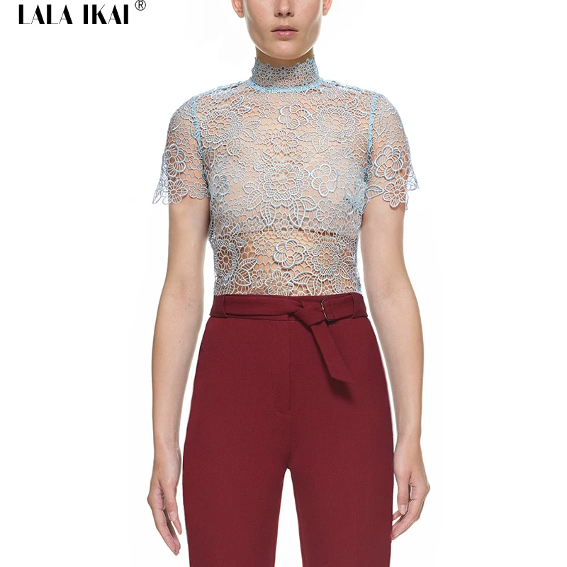 Брендовая Дизайнерская обувь цветочного гипюра кружевной топ Для женщин летние