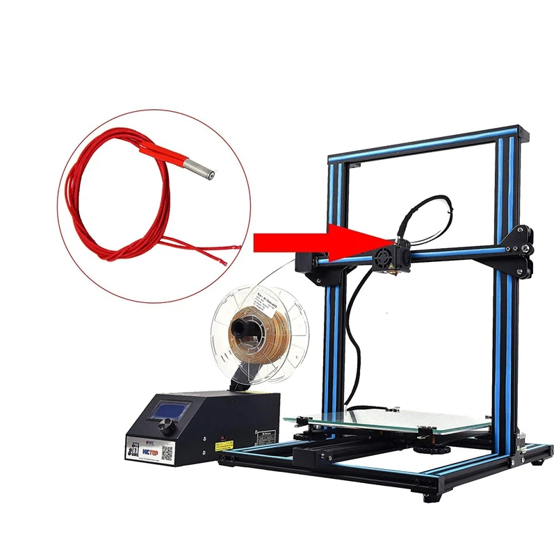Нагреватель картриджа 12В 40 Вт для 3D-принтера Mendel обогреватель трубка Creality Ender 3/3Pro
