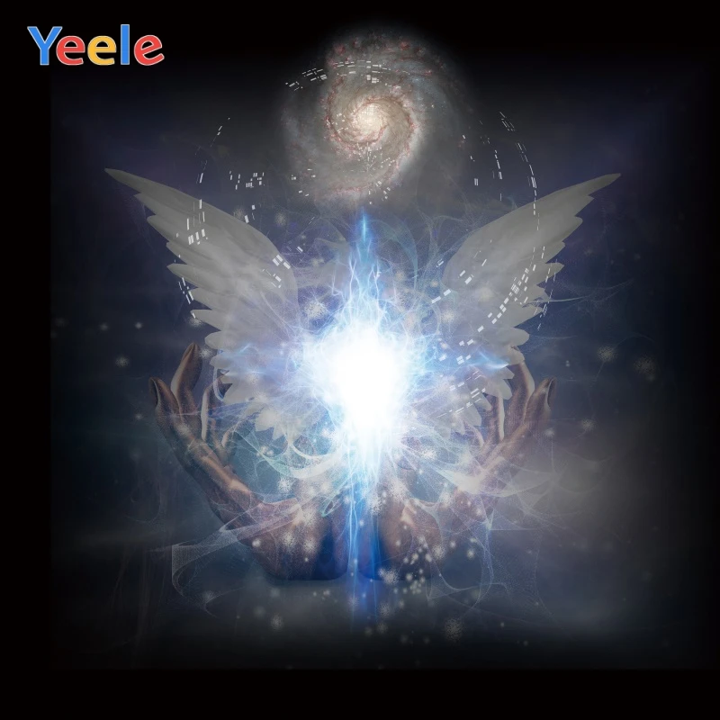 

Yeele Religion Hands Wings Cross вихревые фоны для фотосъемки персонализированные фотографические фоны для фотостудии