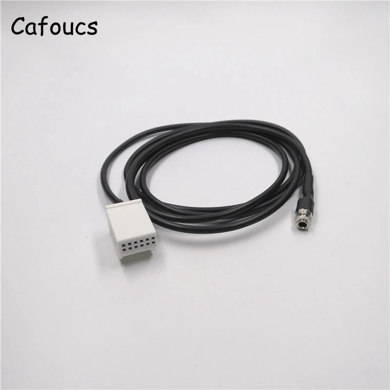Автомобильный Aux адаптер Cafoucs 3 5 мм аудиокабель для Peugeot 307 308 407 408 507 Citroen Triumph Sega C2 C5