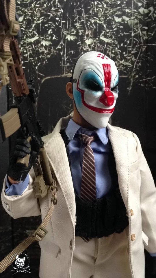 Новая Изысканная миниатюрная маска-солдат в масштабе 1/6 Драган для коллекции