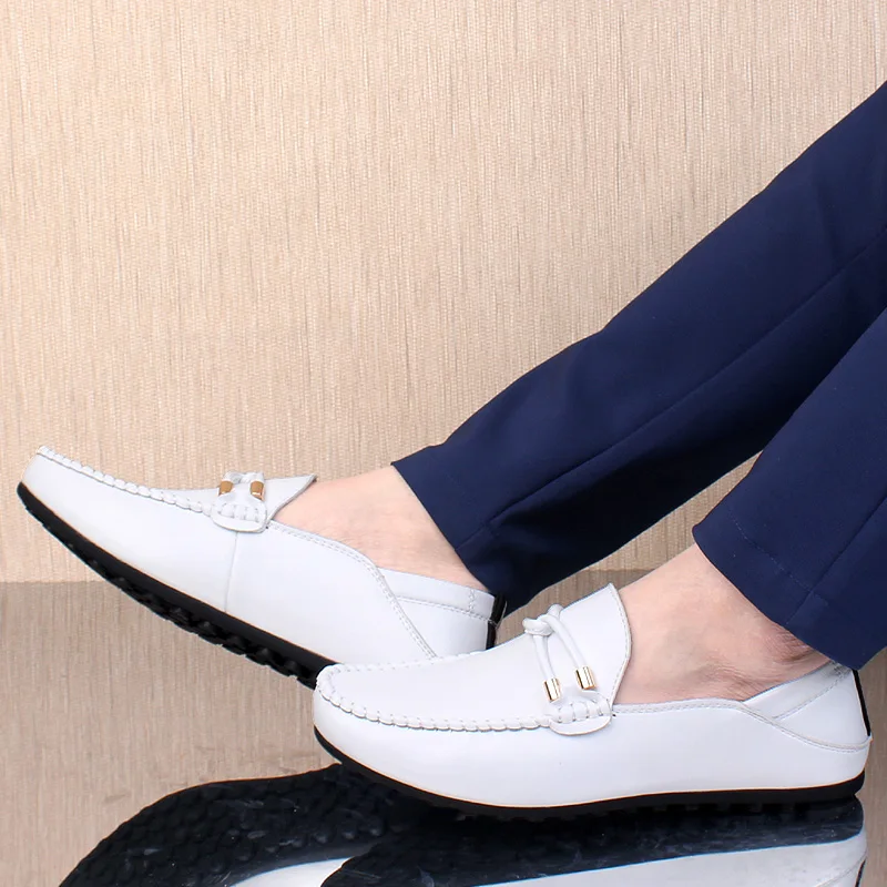 Мокасины NORTHMARCH 2019 мужские кожаные дышащие лоферы модная брендовая обувь для