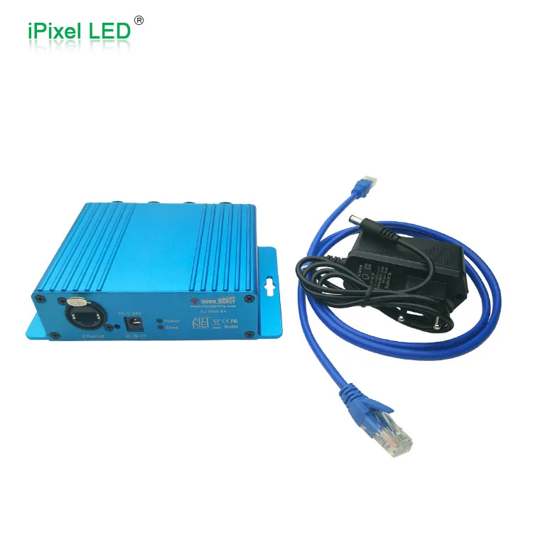 Artnet C-DMX-E4 PixelsLED Colordreamer 4universes madrix dmx контроллер