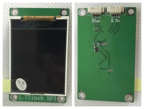 1 77 дюймов 12PIN SPI TFT ЖК дисплей Цвет Экран (доска/завод деталя без питания) ST7689