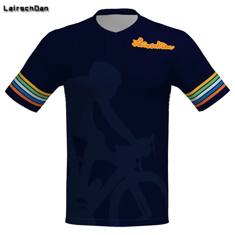 SPTGRVO LairschDan new men's downhill jersey ropa ciclismo mtb tshirt summer short dh enduro motocross sport bike clothes | Спорт и