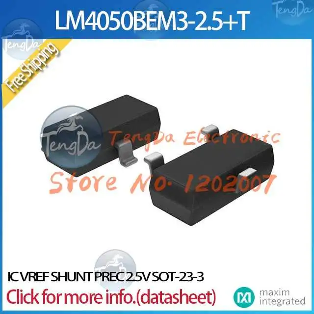 Бесплатная доставка 5 шт./лот LM4050BEM3-2.5 IC VREF шунт точн 2.5 В SOT-23-3 4050 LM4050BEM3 LM4050 LM4050B |