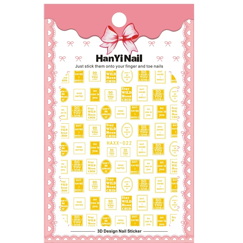 Nail Sticker Japanese Series Decals Tips Logo Symbol Art Decoration Design Back Adhesive Sticksers For | Красота и здоровье