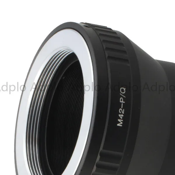 ADPLO 011082, подходит для объектива M42 с винтовым креплением-для Камеры Pentax Q, адаптер объектива для M42 до P/Q