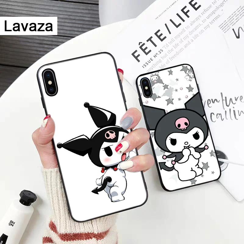 Цветной милый силиконовый чехол Kuromi для iPhone 5 5S 6 6S Plus 7 8 11 Pro X XS Max XR|Бамперы| |
