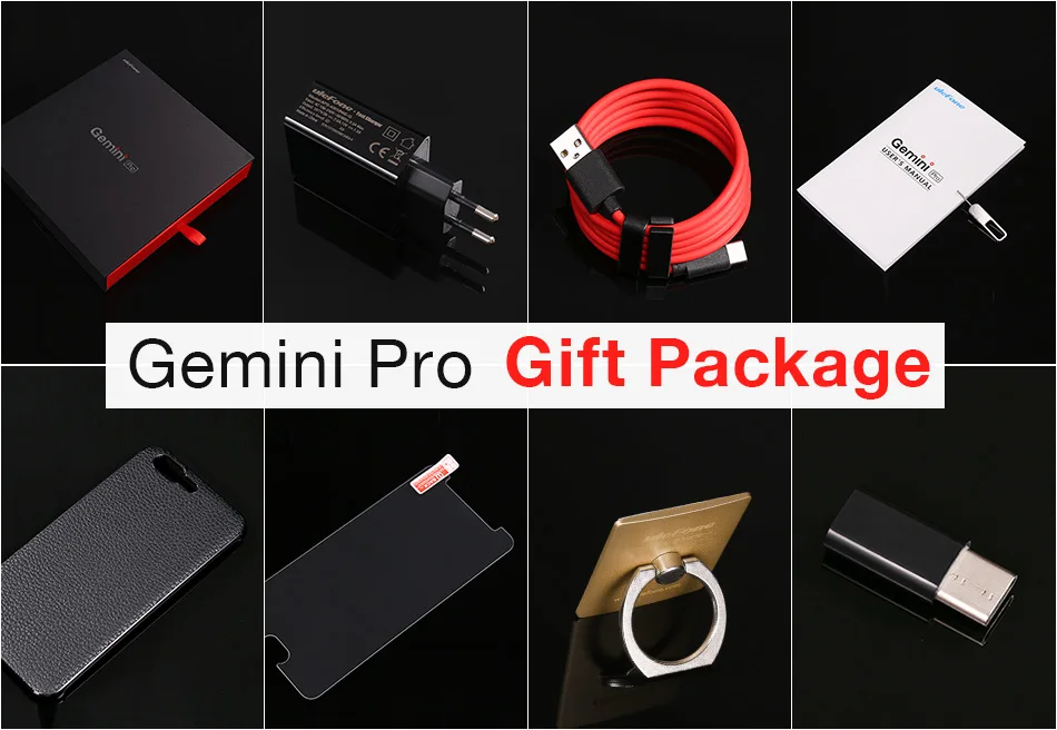Мобильный телефон Ulefone Gemini Pro, 4 ГБ, 64 ГБ, MTK6797 Deca Core, 5,5 дюймов, FHD, Android 7,1, двойная задняя камера, 13 м+ 13 МП, отпечаток пальца, 4G, смартфон
