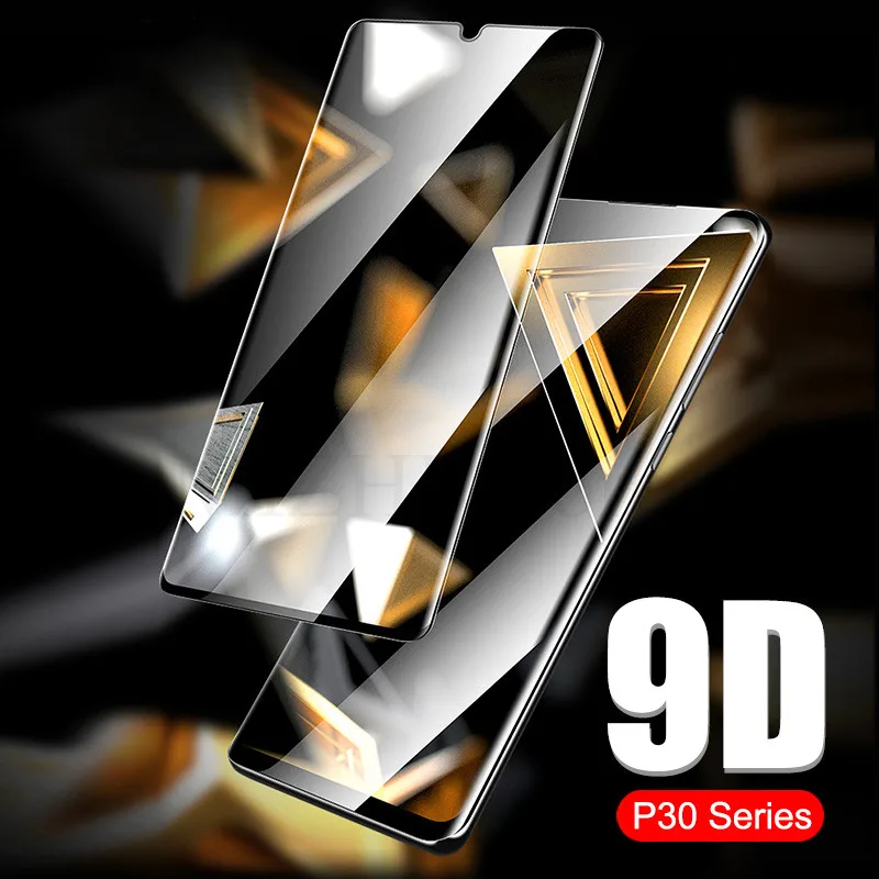 Стекло 9D для Huawei P30Pro Защитная пленка экрана Huwei P 30 Lite Plus P30 Light 30Pro закаленное