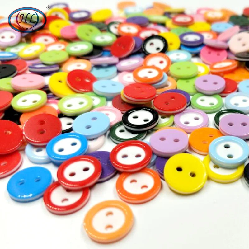 Пуговицы с плоской задней стороной HL 200 шт. 11 мм|flatback buttons|clothing sewingbuttons baby |