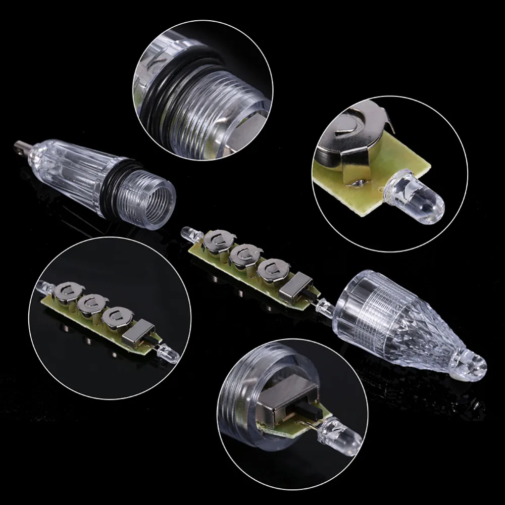 Светодиодный светильник для рыбалки 12 см 17 см|lure light|deep dropunderwater fishing light |
