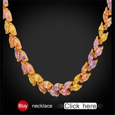 Длинные Серьги желтого золота Цвет AAA+ циркон милые цветочные Винтаж Jewelry Для женщин Мода Кристалл Висячие серьги e5235