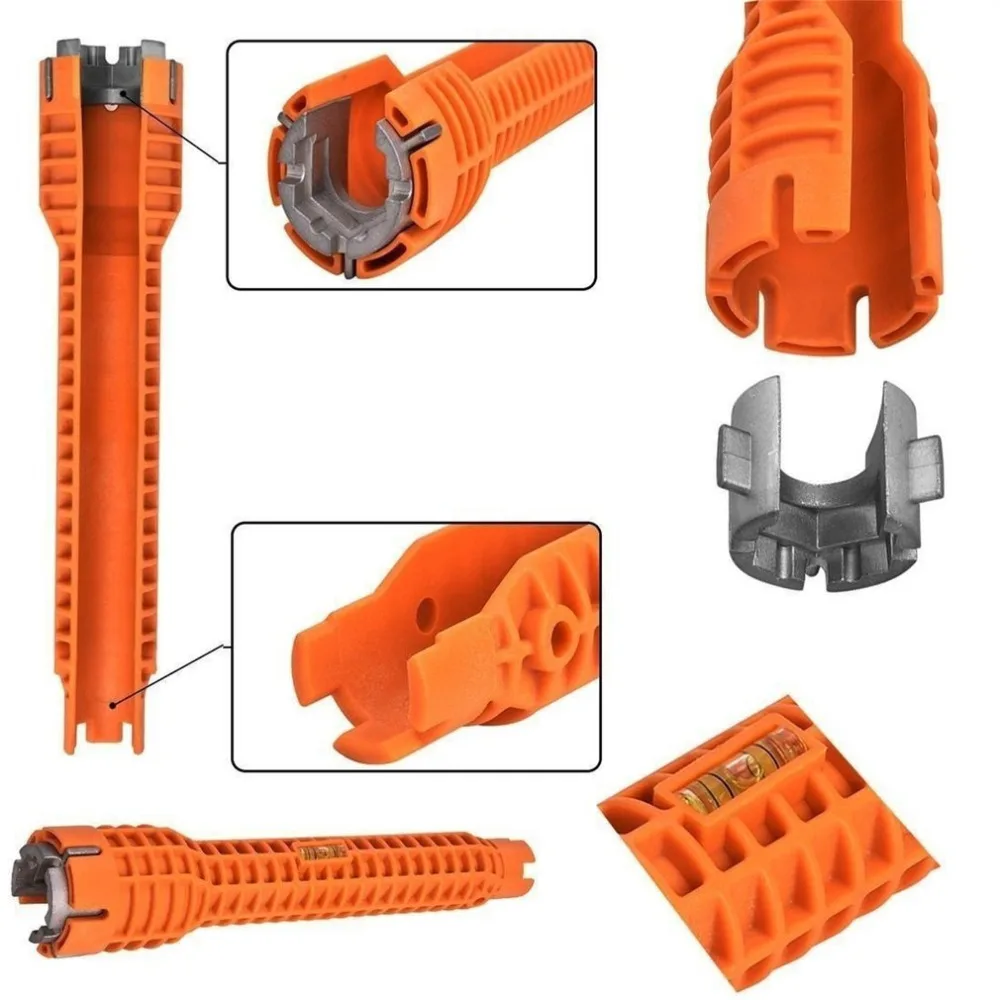Faucet and Sink Installer Tool Kitchen Bathroom Multifunctional Pipe Wrench Drop Shipping | Инструменты