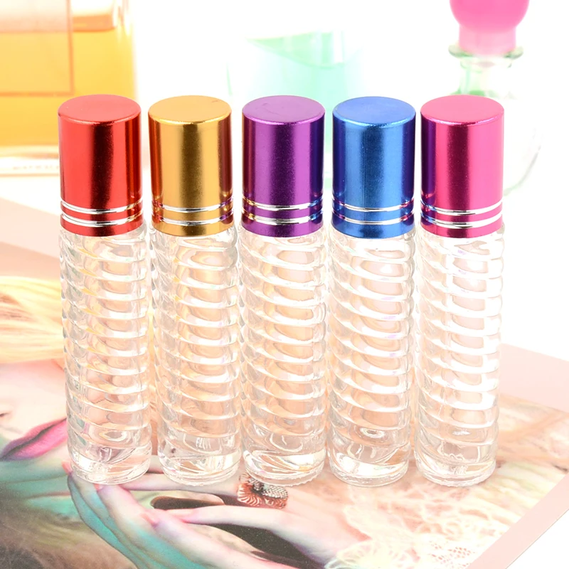 Флакон для духов 5 мл пустый стеклянный контейнер косметики блеск губ прозрачная