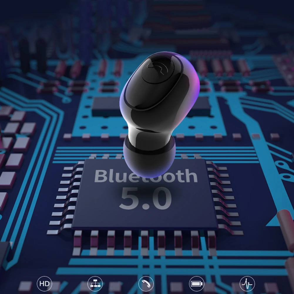 True Bluetooth 5 0 наушники HBQ TWS беспроводные головные уборы спортивные свободные 3D