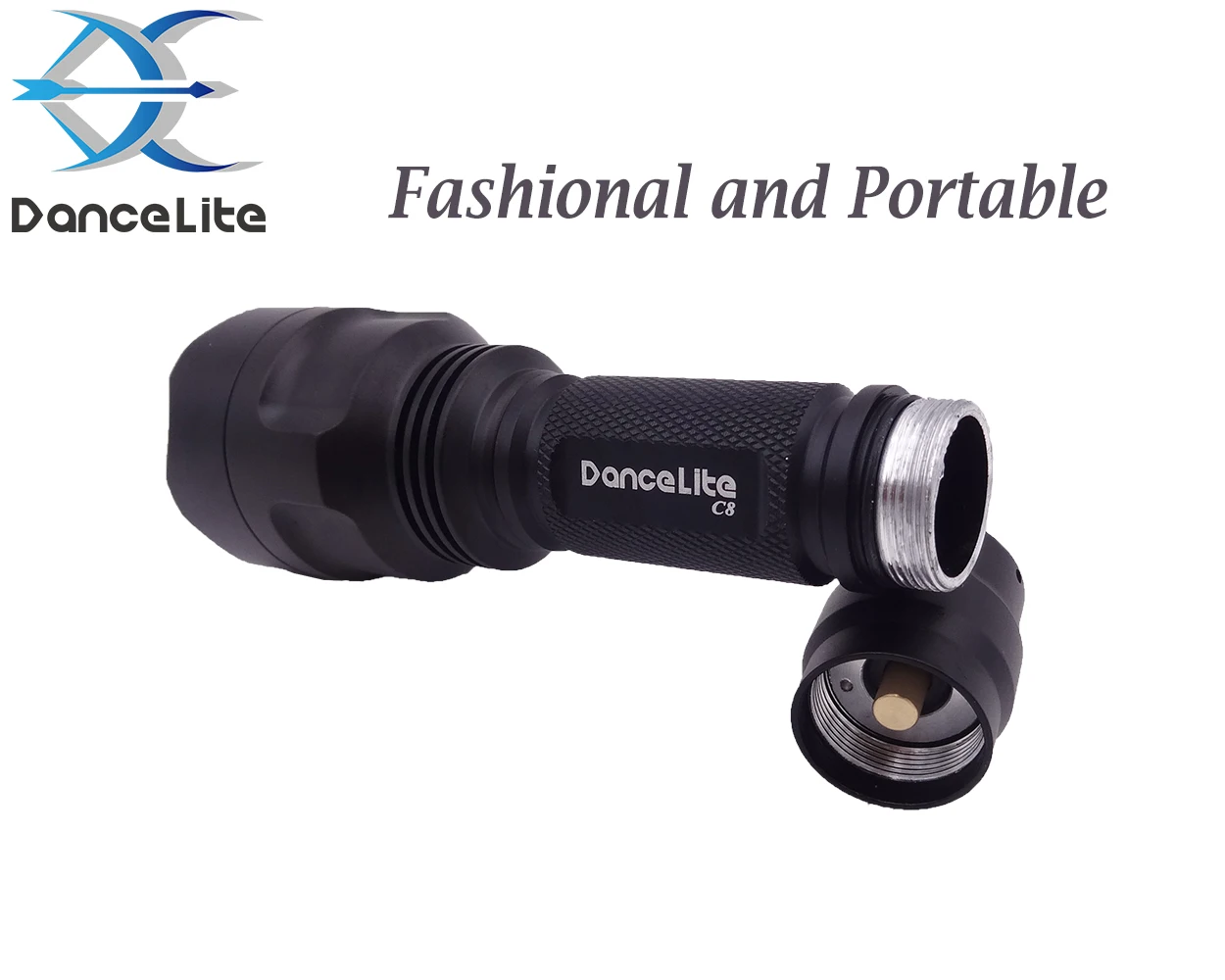 Экстремально яркий DanceLite C8 фонарик Luminus SST-40.2 светодиоды 15 Вт белая медная