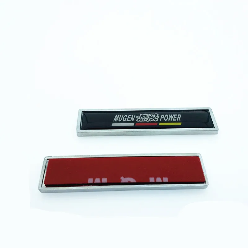 CDIY 2 шт./лот 3D металлический значок на боковое крыло эмблема Mugen Логотип