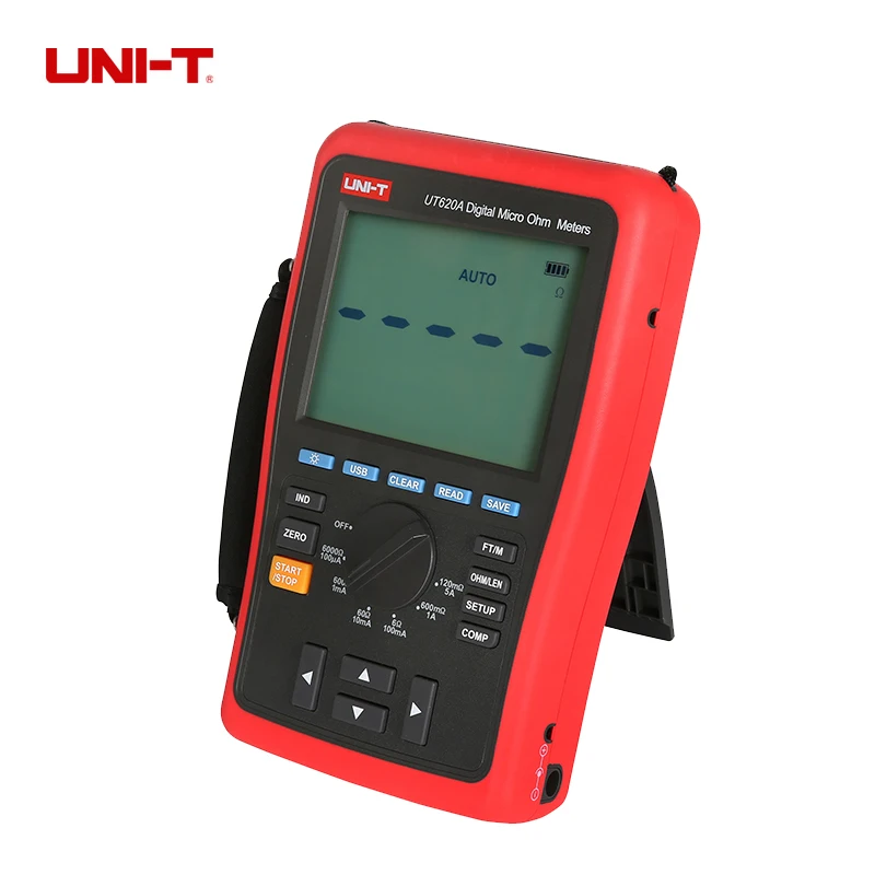 UNI T UT620A Высокая точность 0.25% Kelvin четыре провода низкое сопротивление & измеритель
